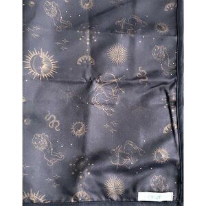 NWOT  Calme Astrology Print Yoga Towel+ Bag 29x39 115418